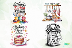 Kitchen Quotes Clipart Sublimation Product Image 1