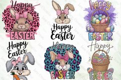 Happy Easter Clipart Sublimation Clipart Product Image 2