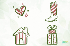 Hand Drawn Christmas SVG Product Image 1