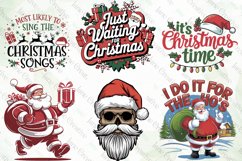 Retro Christmas Bundle Sublimation Product Image 2