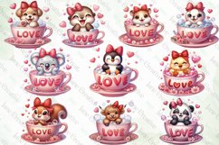 Valentine’s Day Animals Sublimation Product Image 2