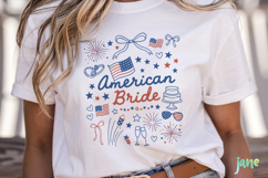 Coquette Bow 4th Of July Svg Product Image 2