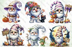 Halloween Gnomes Clipart Sublimation Product Image 2