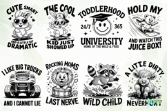 Toddler SVG PNG Bundle Clipart Product Image 4