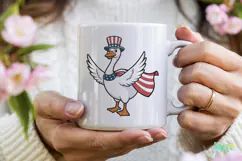 4th Of July Goose SVG PNG Product Image 3