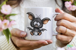 Quirky Bat Clipart Sublimation Product Image 3