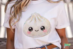 Glitter Dumpling Clipart Product Image 2