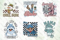 Winter Season Quotes Sublimation Product Image 2