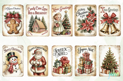 Retro Christmas Quotes Labels Bundle Product Image 2