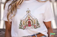 Cozy Christmas Watercolor Clipart Product Image 2