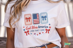 Coquette 4th of July Png Clipart Product Image 2