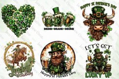 St. Patrick’s Day Sublimation Clipart Product Image 2