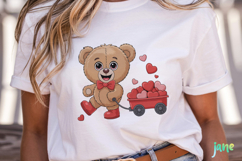 Valentine Teddy Bear Clipart Product Image 5