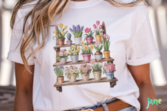 Watercolor Spring Flowers Clipart Product Image 5