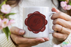 Red Wax Stamp Letter Clipart Product Image 3