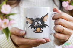 Quirky Bat Clipart Sublimation Product Image 3