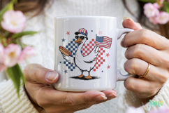 4th Of July Goose SVG PNG Product Image 3
