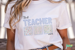 Preppy Teacher Sublimation PNG Product Image 5