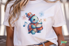 Sea Turtle 4th of July Clipart Product Image 5