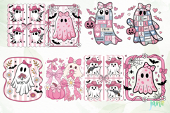 Pink Ghost Breast Cancer Awareness Png Product Image 3