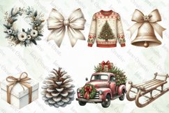 Cozy Christmas Sublimation Clipart Product Image 3