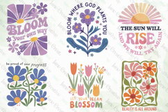 Abstract Flower SVG Sublimation Bundle Product Image 3
