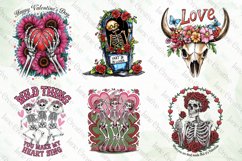 Skeleton Valentine Bundle Sublimation Product Image 2