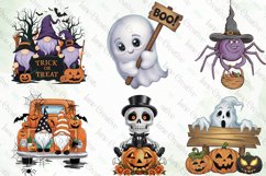 Halloween Clipart Sublimation Product Image 3