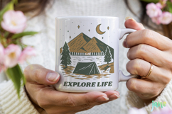 Vintage Outdoor Adventure &amp; Camping SVG Product Image 3