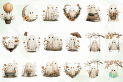 Vintage Fall Ghost Sublimation Bundle Product Image 7