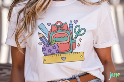 Back To School - Custom Name Png Clipart Product Image 5