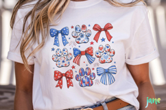 Coquette 4th of July Png Clipart Product Image 3