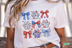 Coquette 4th of July Png Clipart Product Image 3