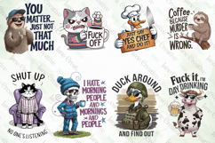 Funny Sarcastic Quotes Sublimation Product Image 2