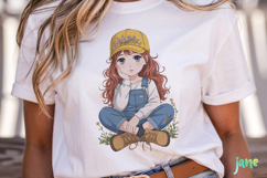Cute Little Girl Sublimation Product Image 5