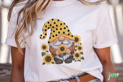 Cute Gnome In Summer Clipart Product Image 5