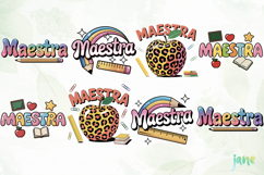 Latina Teacher Sublimation Product Image 4