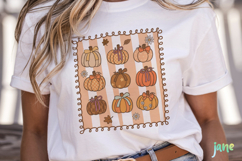 Pumpkin Autumn Coquette Bow Sublimation Product Image 3
