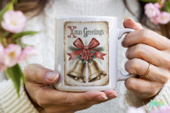 Retro Christmas Quotes Labels Product Image 3