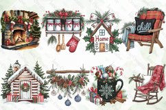 Cozy Christmas Charm Sublimation Clipart Product Image 3