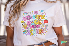 Back To School Sublimation Png Clipart Product Image 2