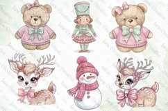 Soft Girl Christmas Clipart Sublimation Product Image 3