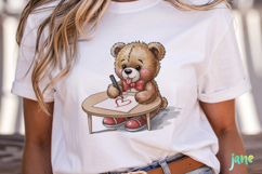 Valentine Teddy Bear Clipart Product Image 5