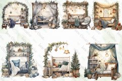 Cozy Nusery Nook Sublimation Clipart Product Image 3