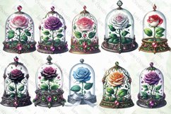 Romantic Roses Valentine’s Day Clipart Product Image 3