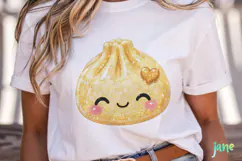 Glitter Dumpling Clipart Product Image 2