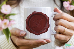 Red Wax Stamp Letter Clipart Product Image 3