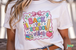 Back To School Sublimation Png Clipart Product Image 4