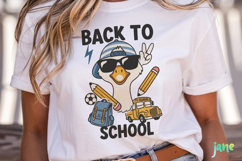 Goose Back To School Png Sublimation Product Image 5