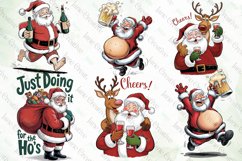 Santa Claus Christmas Sublimation Product Image 3